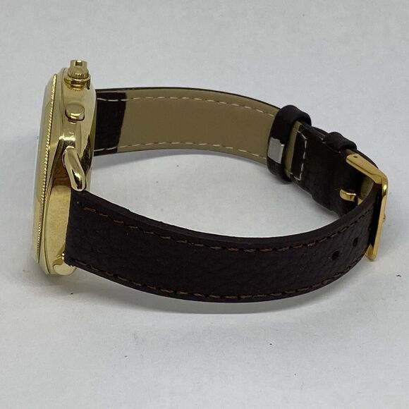 Fossil FTW1201 Women's Brown Leather Silver Analog Dial Hybrid Smartwatch XX797 - Picture 9 of 12